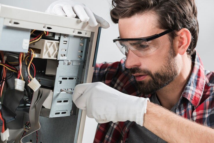 Refrigerator Repair Process Image